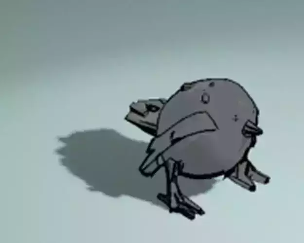 bird 3D print Free low-poly 3D model