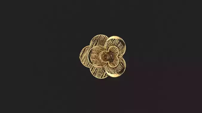 AR-TRK-Z026 gold flower