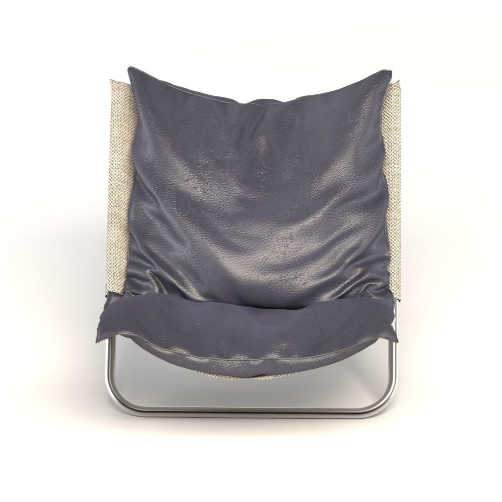 Folding chair Free 3D model_3