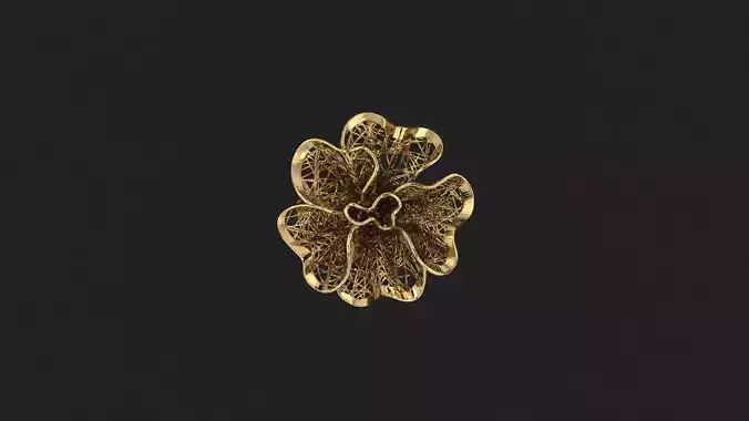 AR-TRK-Z030 gold flower