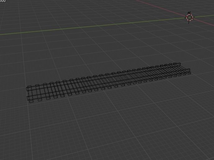 Low Poly Cargo Train Low-poly 3D model_12