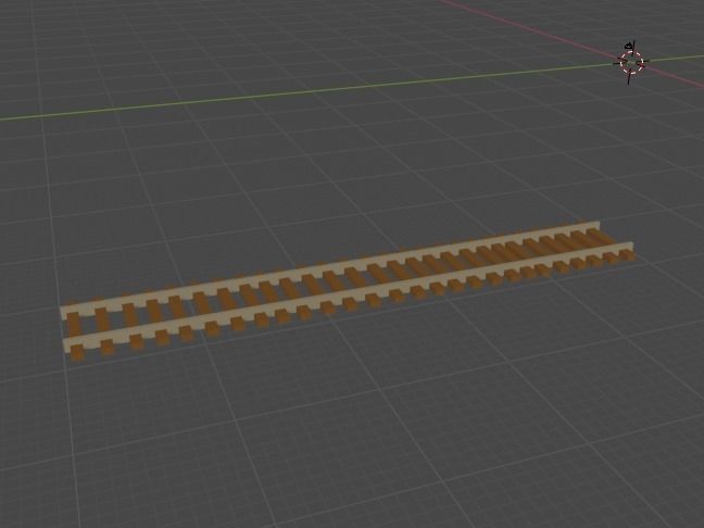Low Poly Cargo Train Low-poly 3D model_11