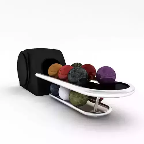 Bowling Ball Machine Model Low-poly 3D model