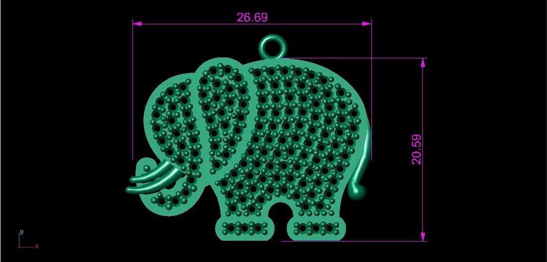 LIGHT GHOST NECKLACES 3D print model_15