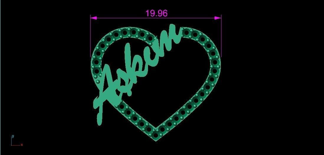 LIGHT GHOST NECKLACES 3D print model_9