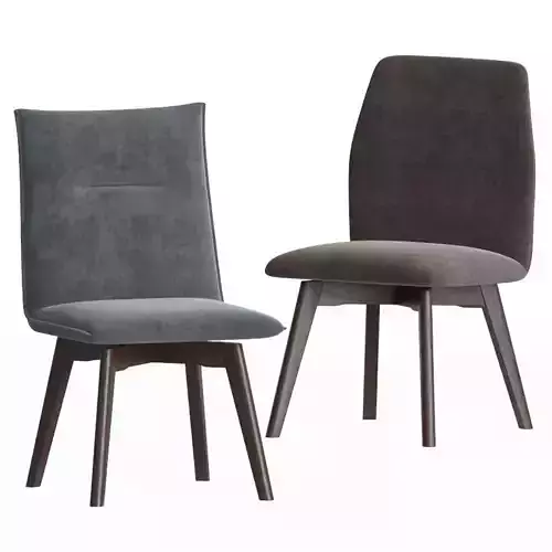 Connubia Maya Chair Hexa Chair Set 3D model