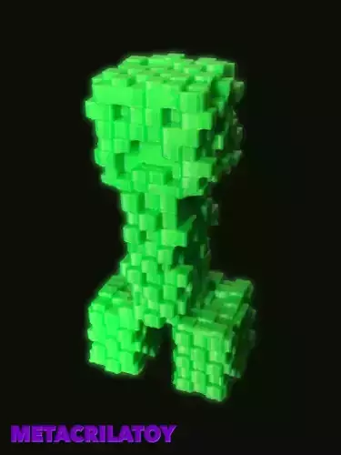 Creeper Minecraft 3D print model