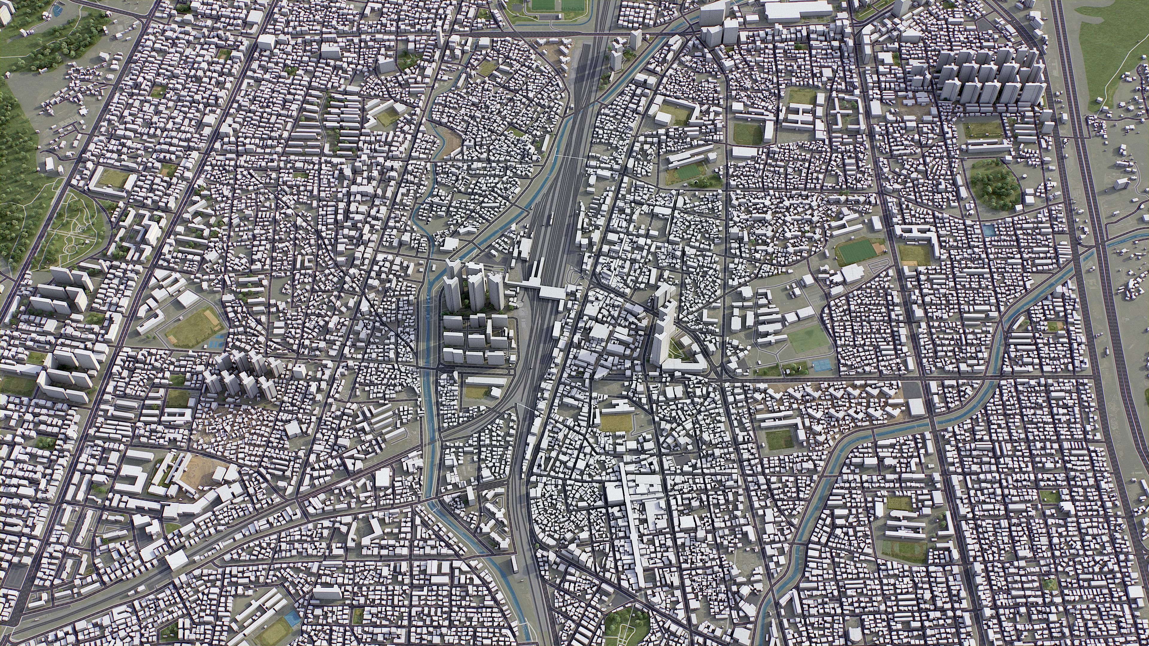 Cheonan Low-poly 3D model_5