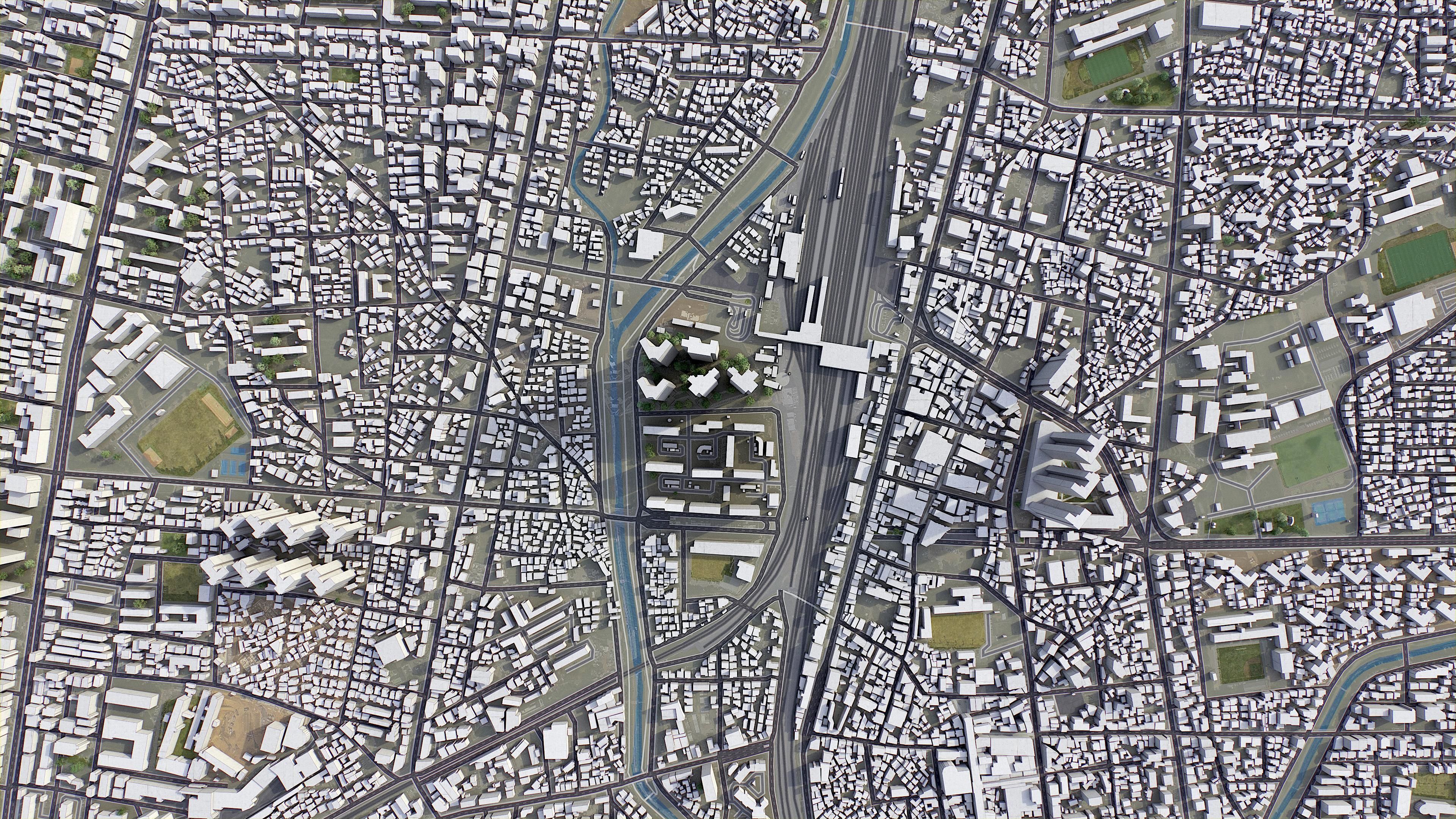 Cheonan Low-poly 3D model_6