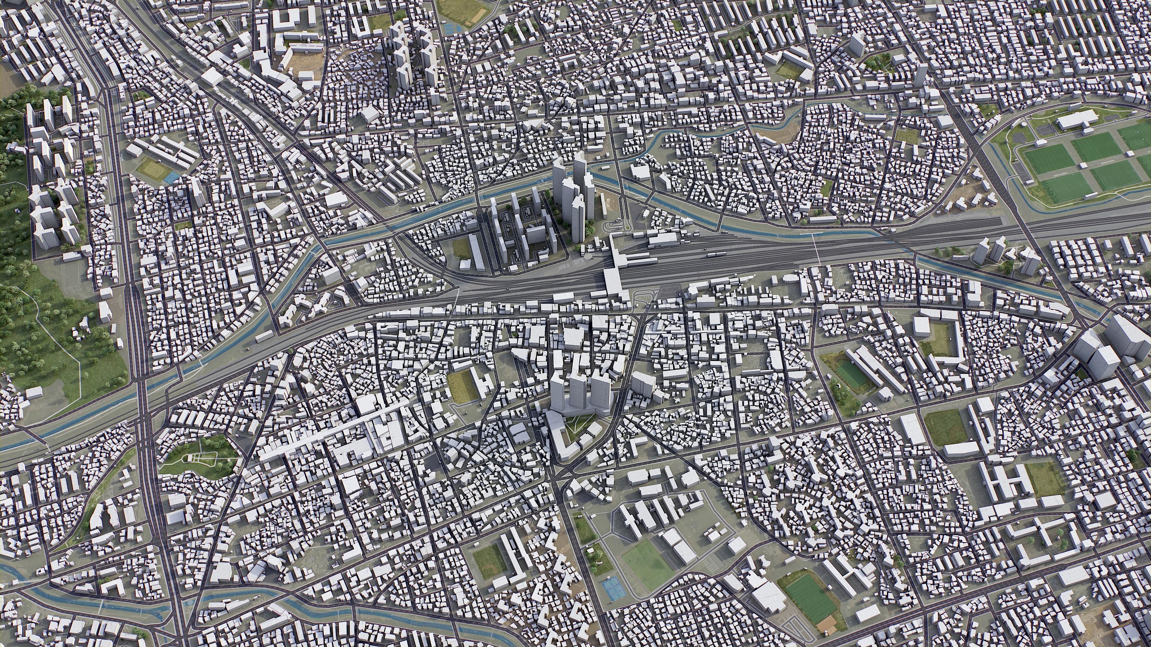 Cheonan Low-poly 3D model_3