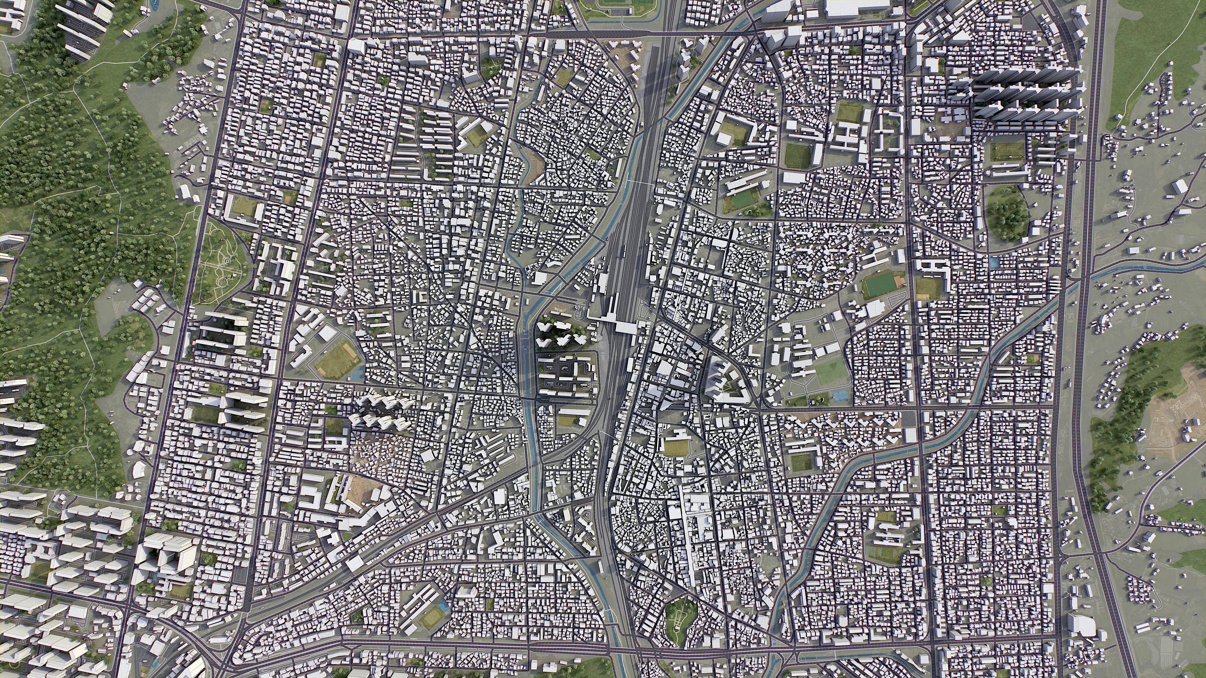 Cheonan Low-poly 3D model_7