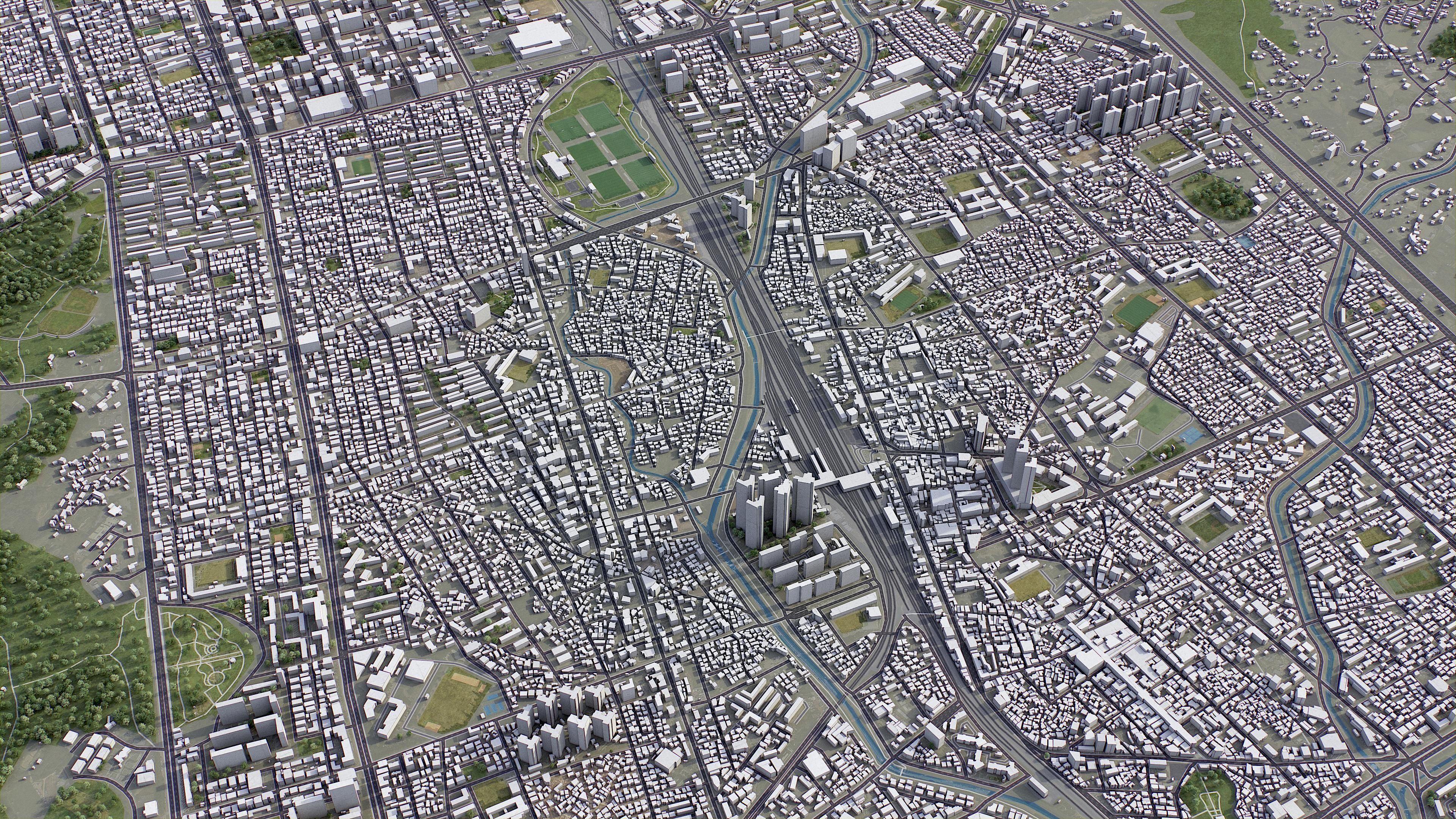 Cheonan Low-poly 3D model_8