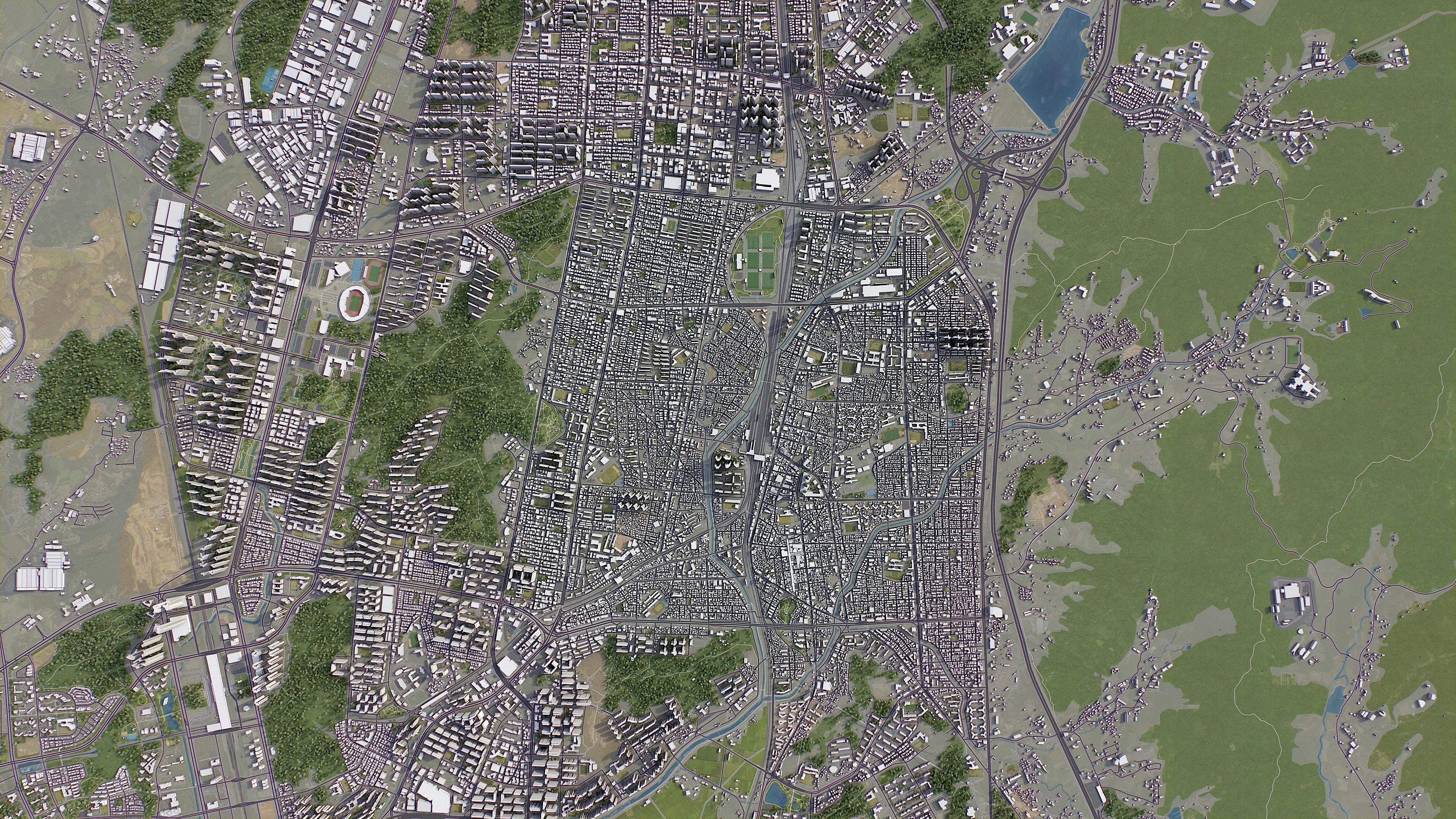 Cheonan Low-poly 3D model_13