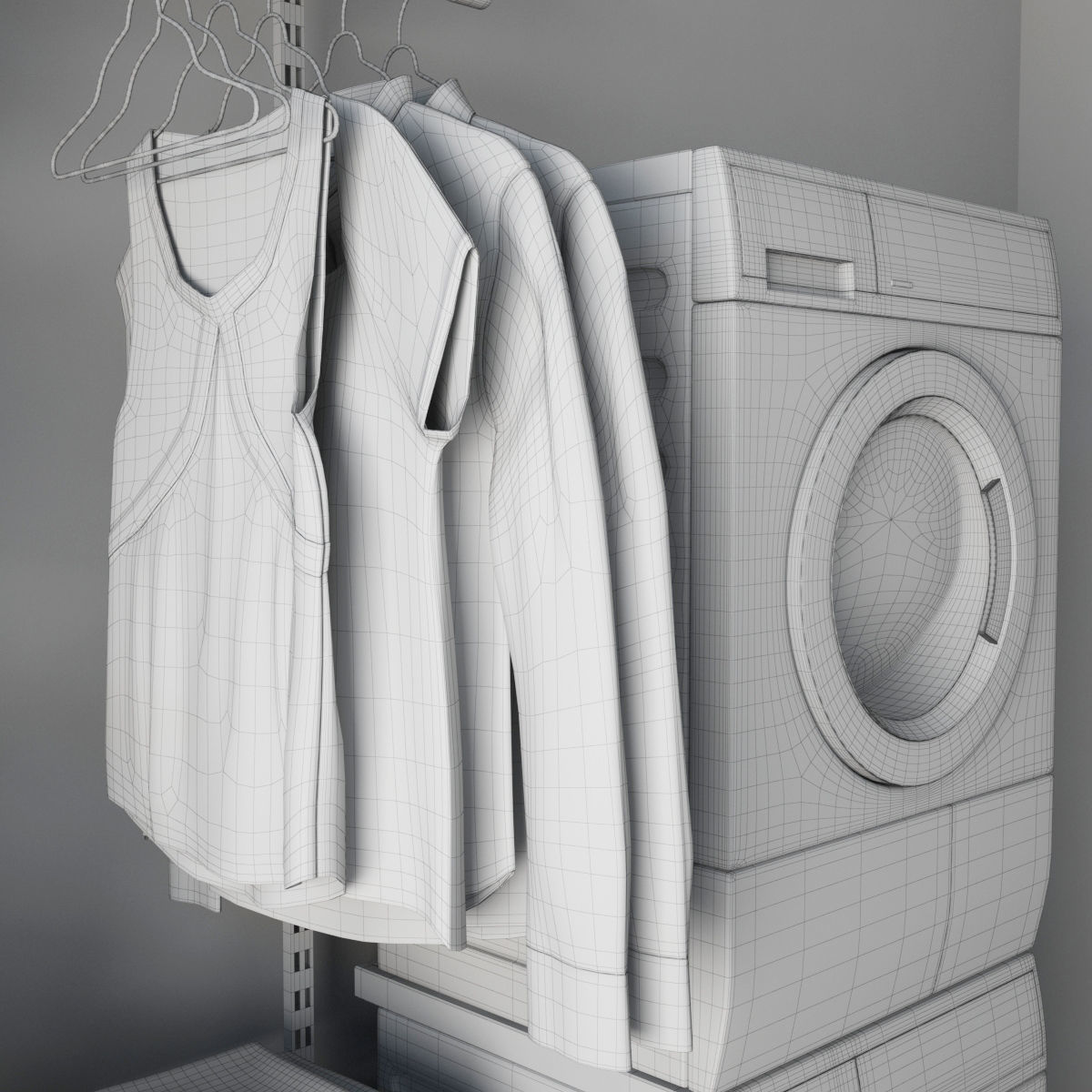 Laundry I Collection 07 3D model_5