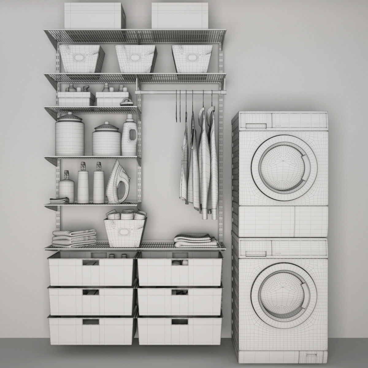 Laundry I Collection 07 3D model_6
