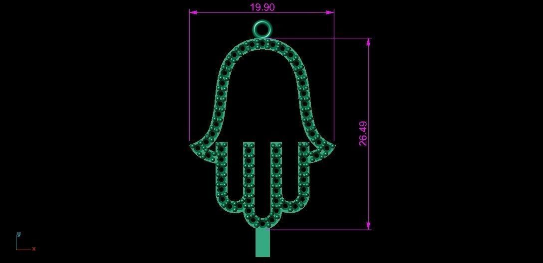 7 PIECES NECKLACES 3D print model_14