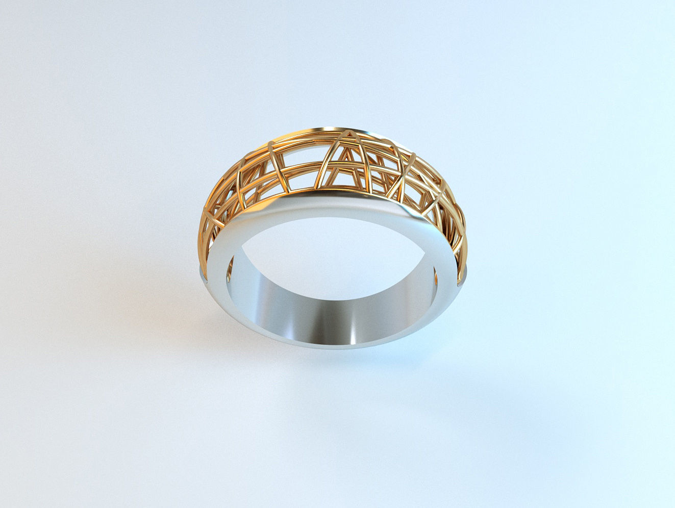 Ring nest 3D print model_1