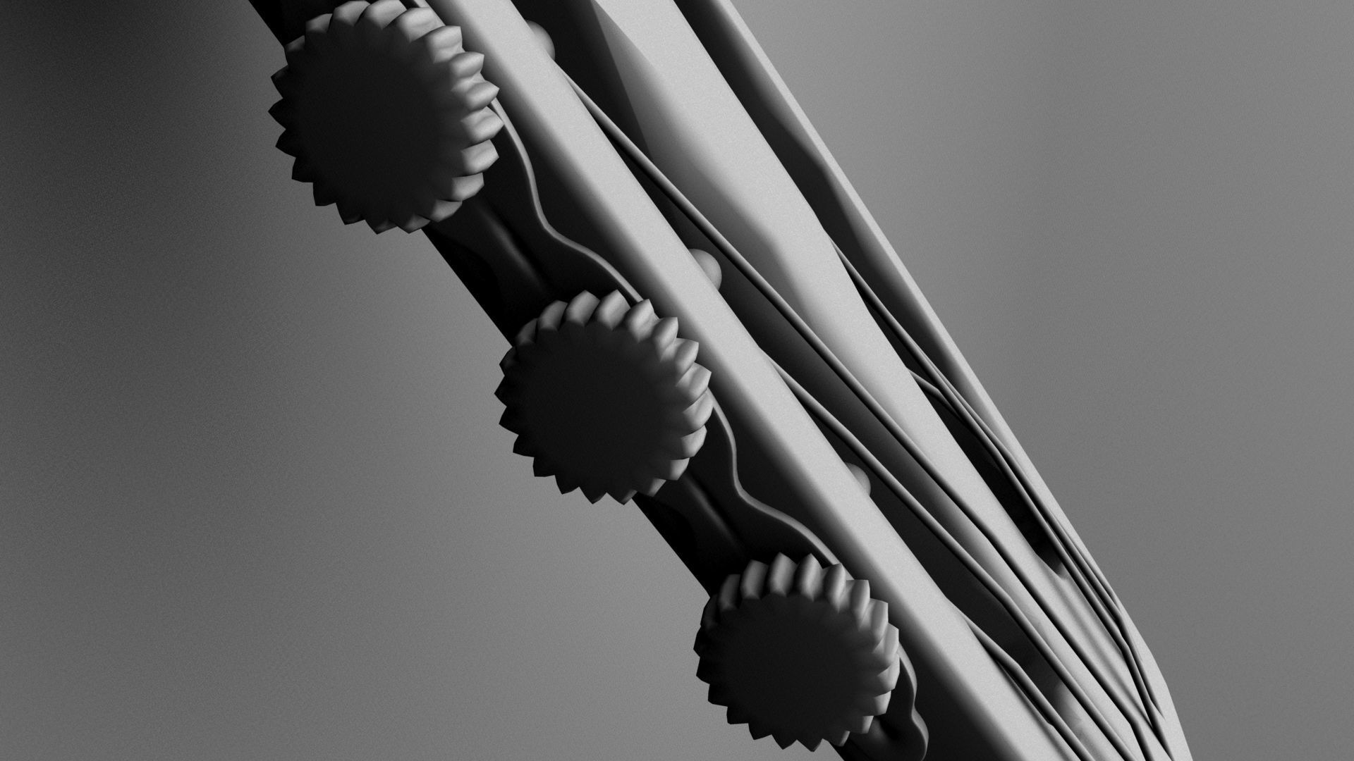 ACOUSTIC GUITAR Low-poly 3D model_9