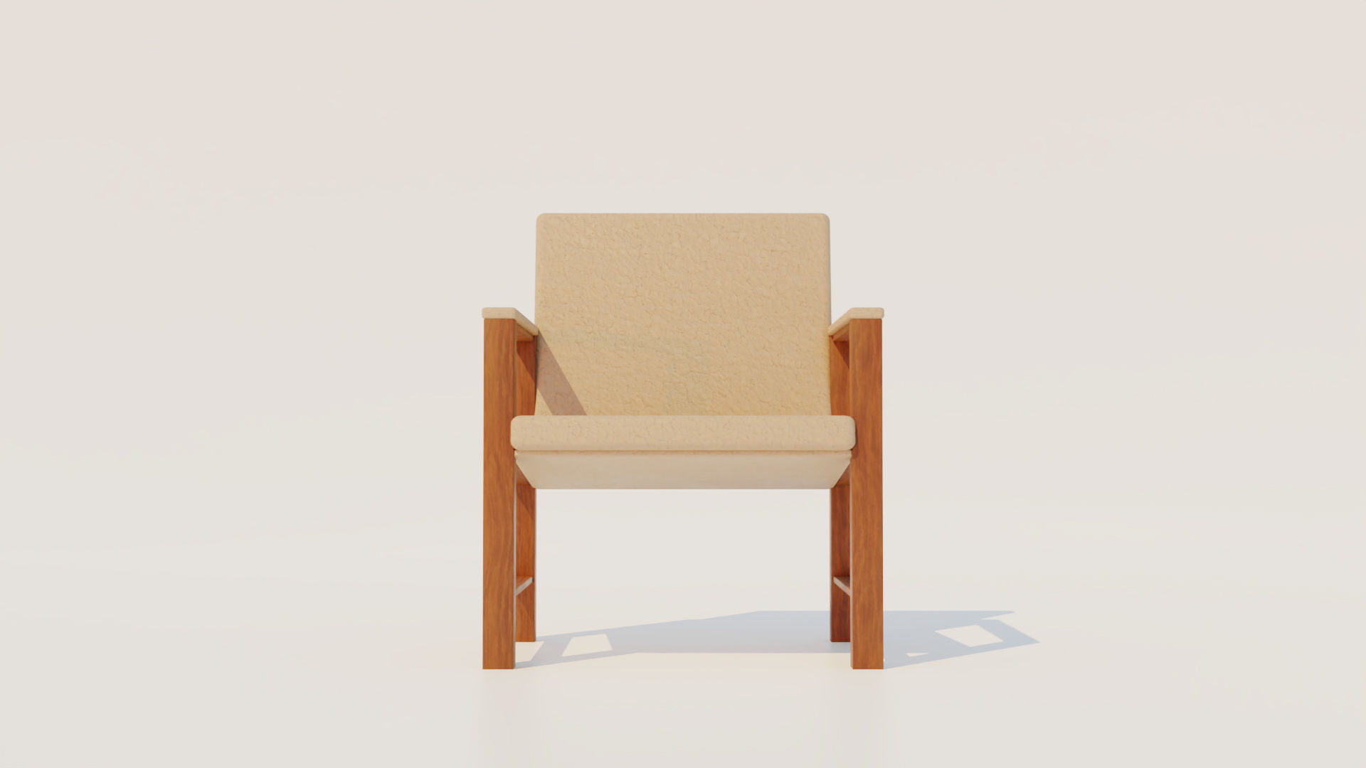 Leather Chair 3D model_6