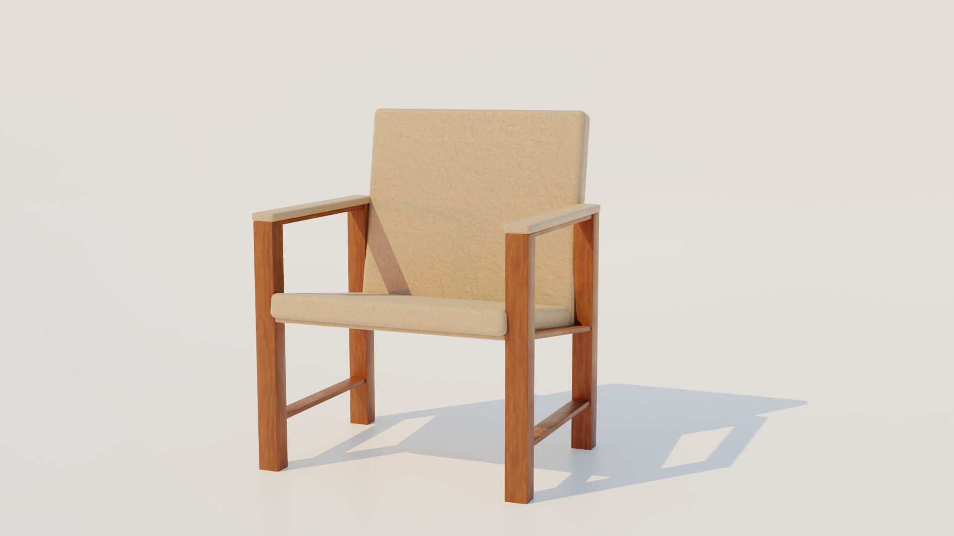 Leather Chair 3D model_5