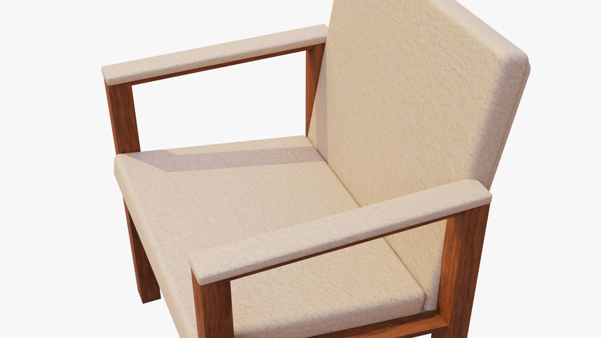 Leather Chair 3D model_3