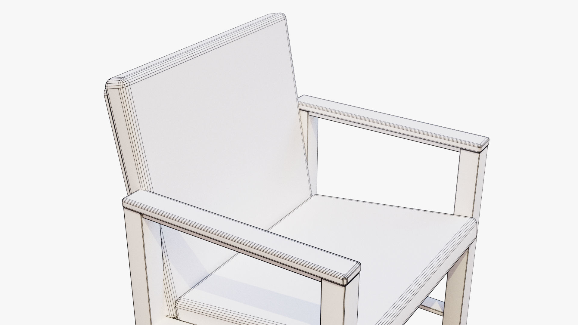 Leather Chair 3D model_12