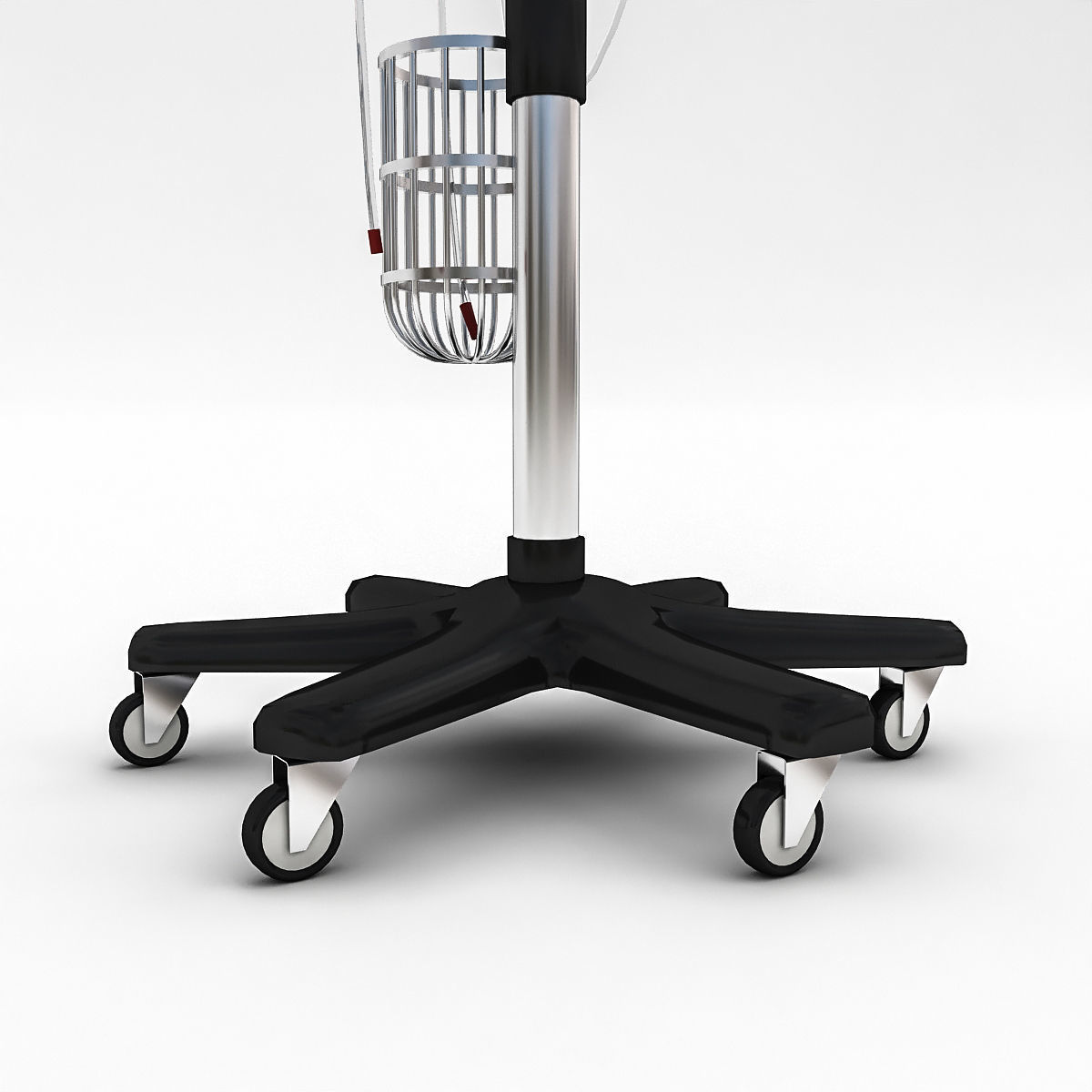 3D Serum Model medical equipment stand Low-poly 3D model_4