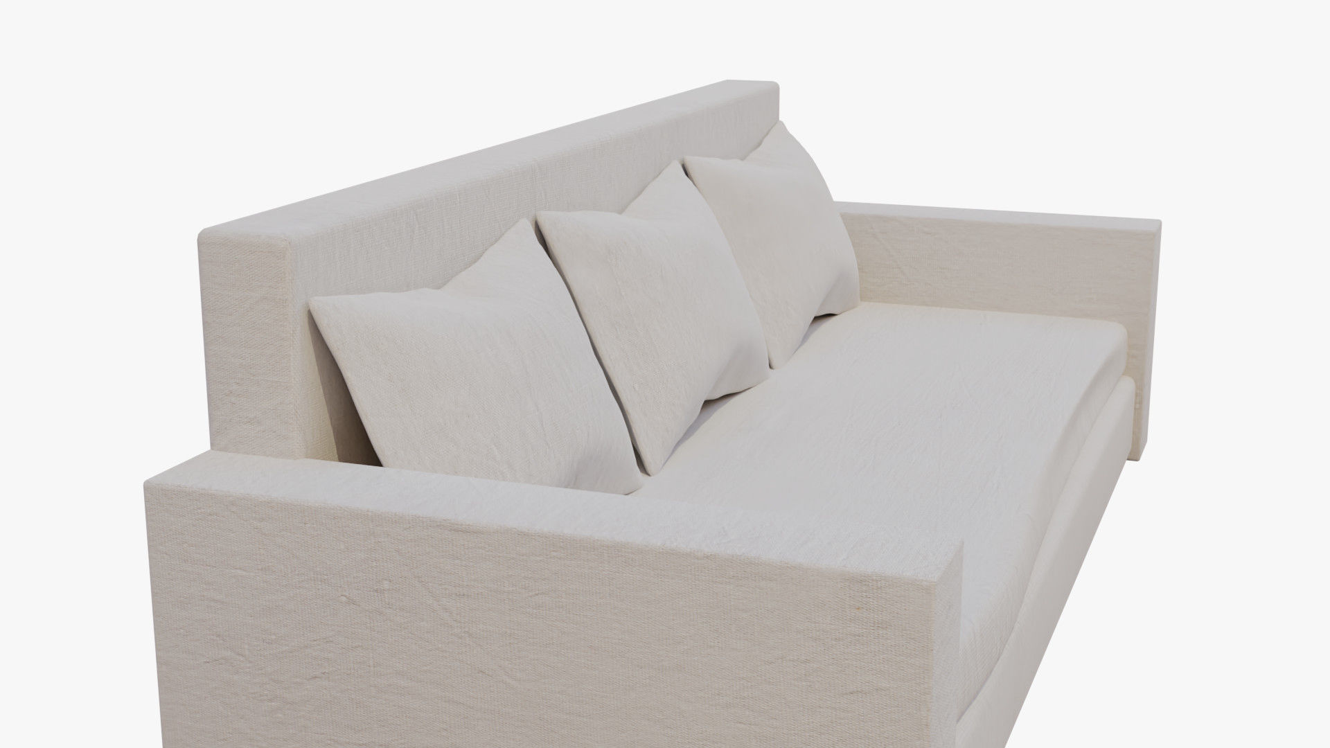 Modern Sofa 3D model_2