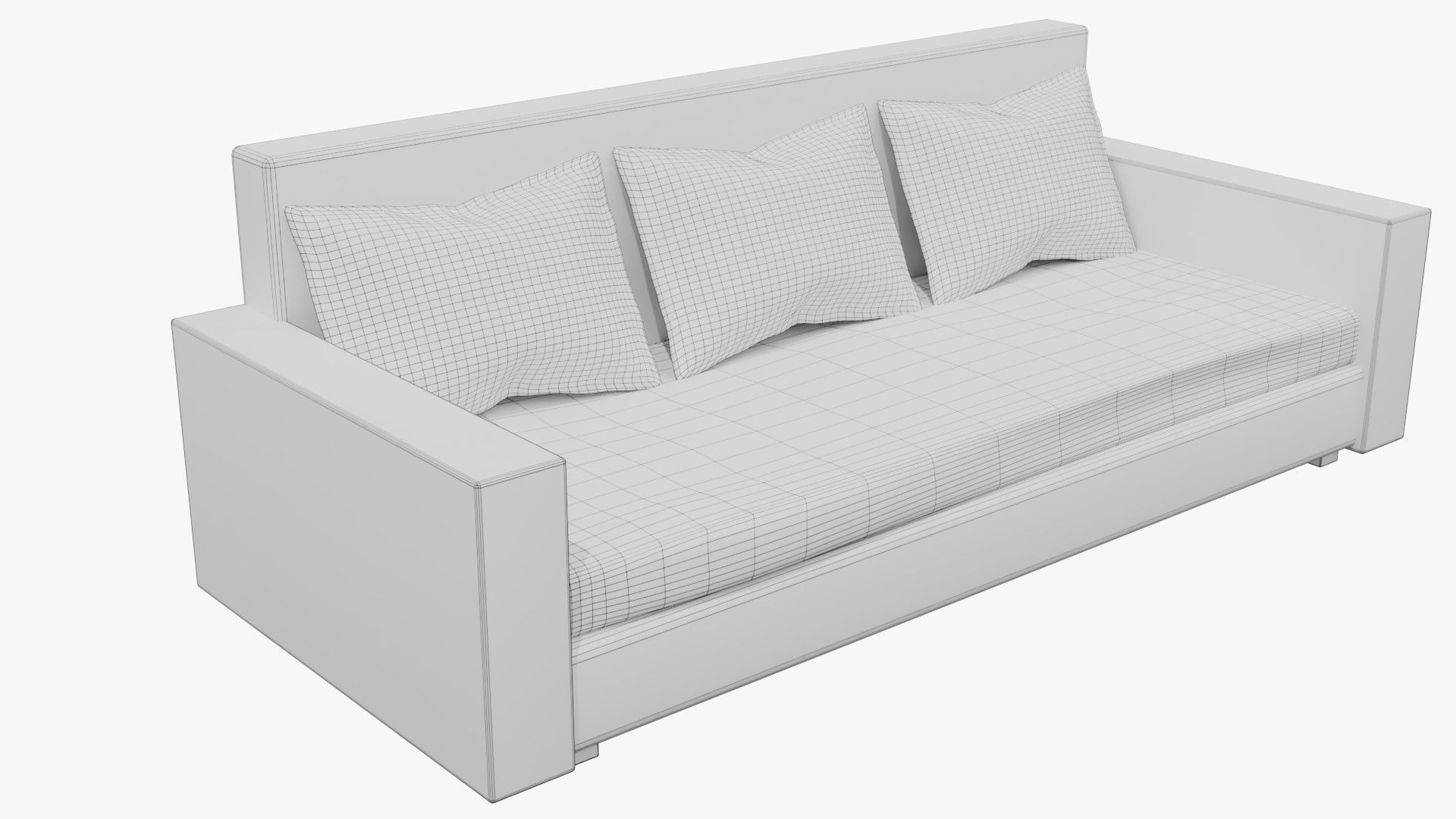 Modern Sofa 3D model_13