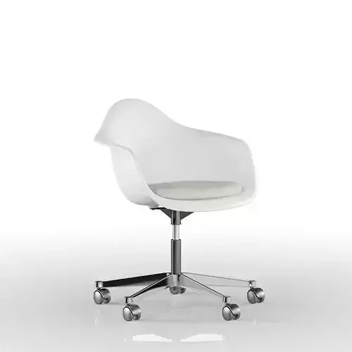 White PC Office Eames Chair