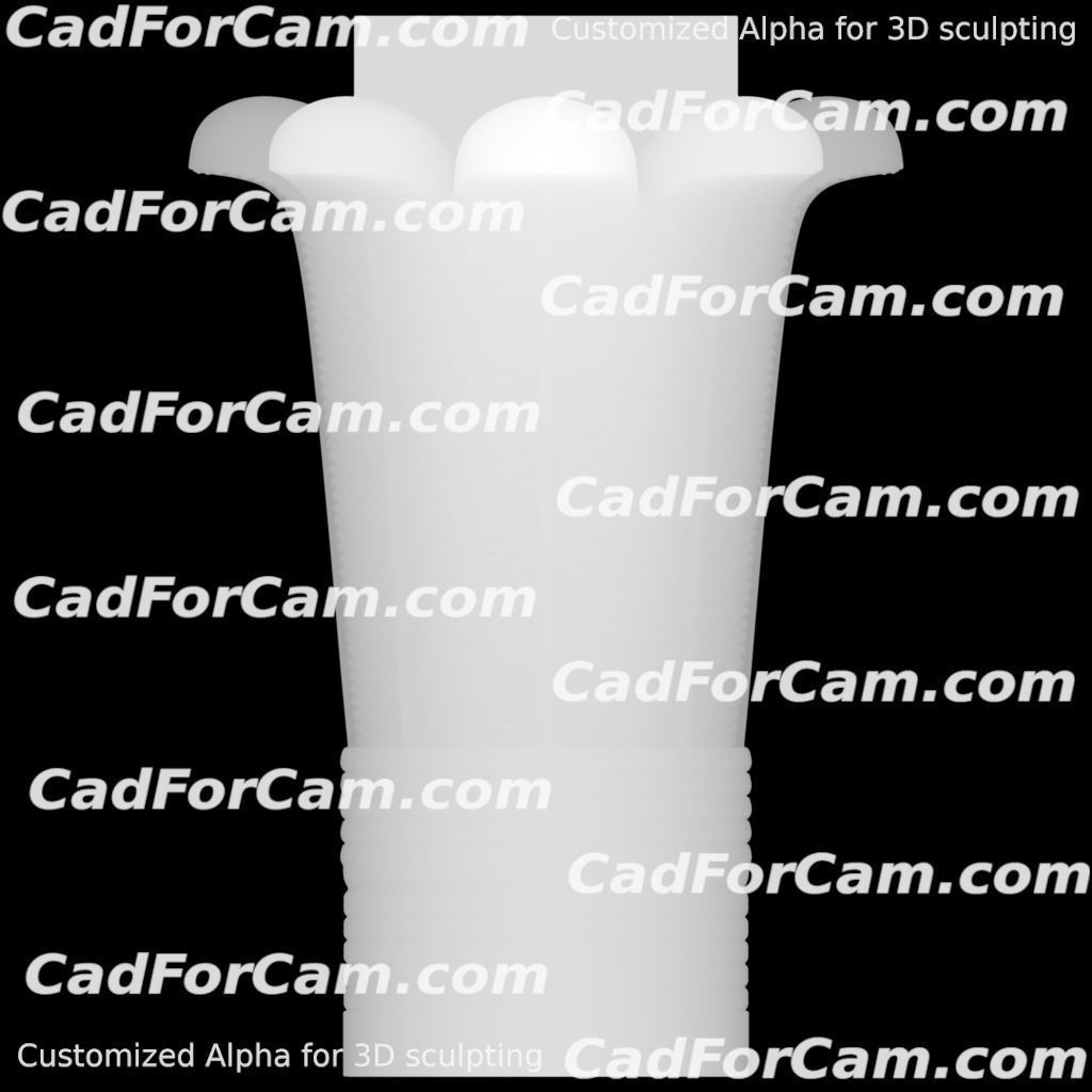 Egyptian Palm Leaf Capital  collection - 2 variants _10