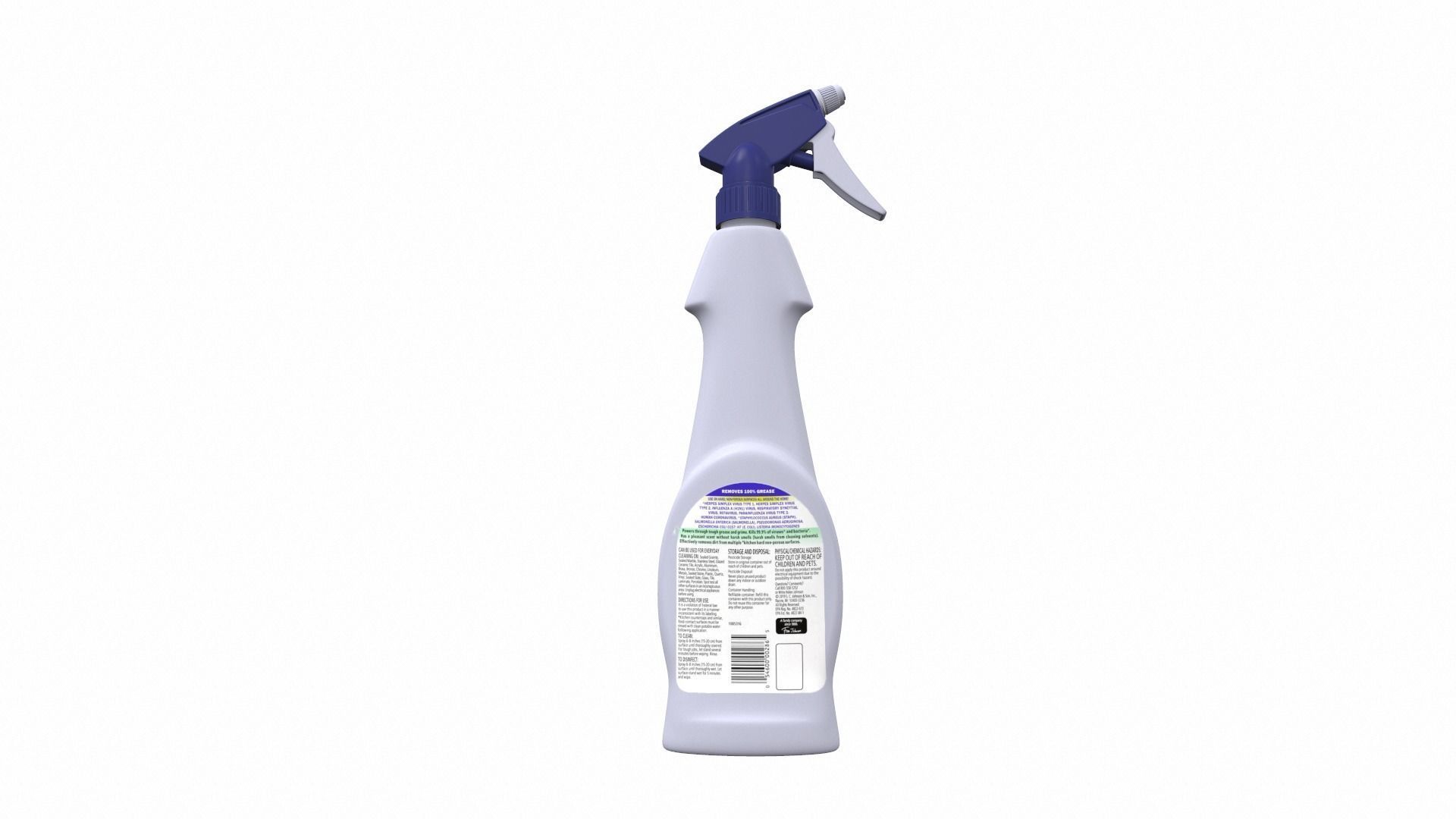 Cleaner spray lyson 3D model_3