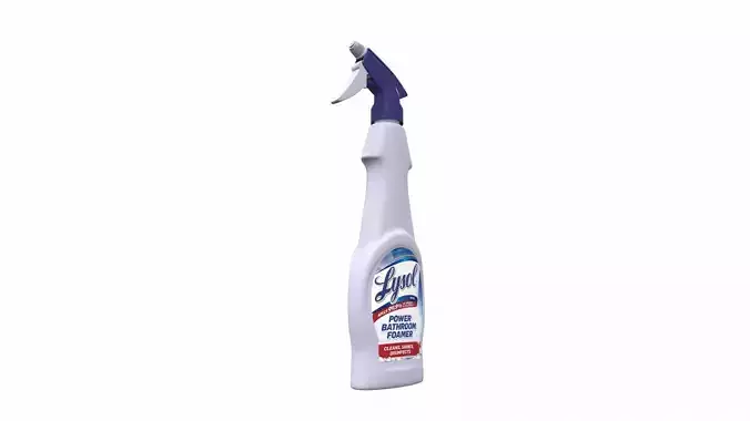 Cleaner spray lyson 3D model Cleaner spray lyson 3D model