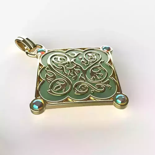 Triss Merigold Necklace 3D print model