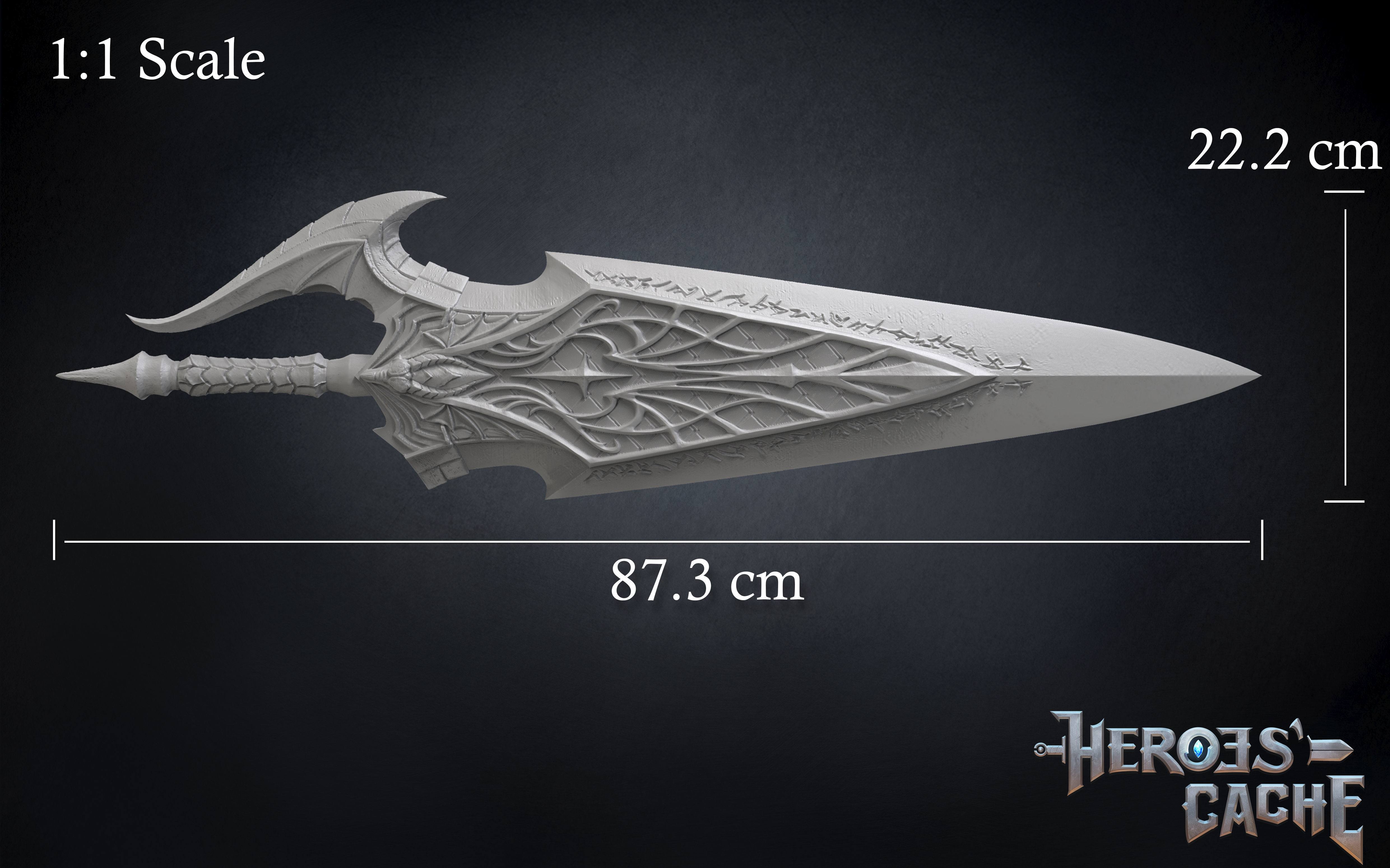Monster Hunter World - Royal Nova Sword 3D print model_1