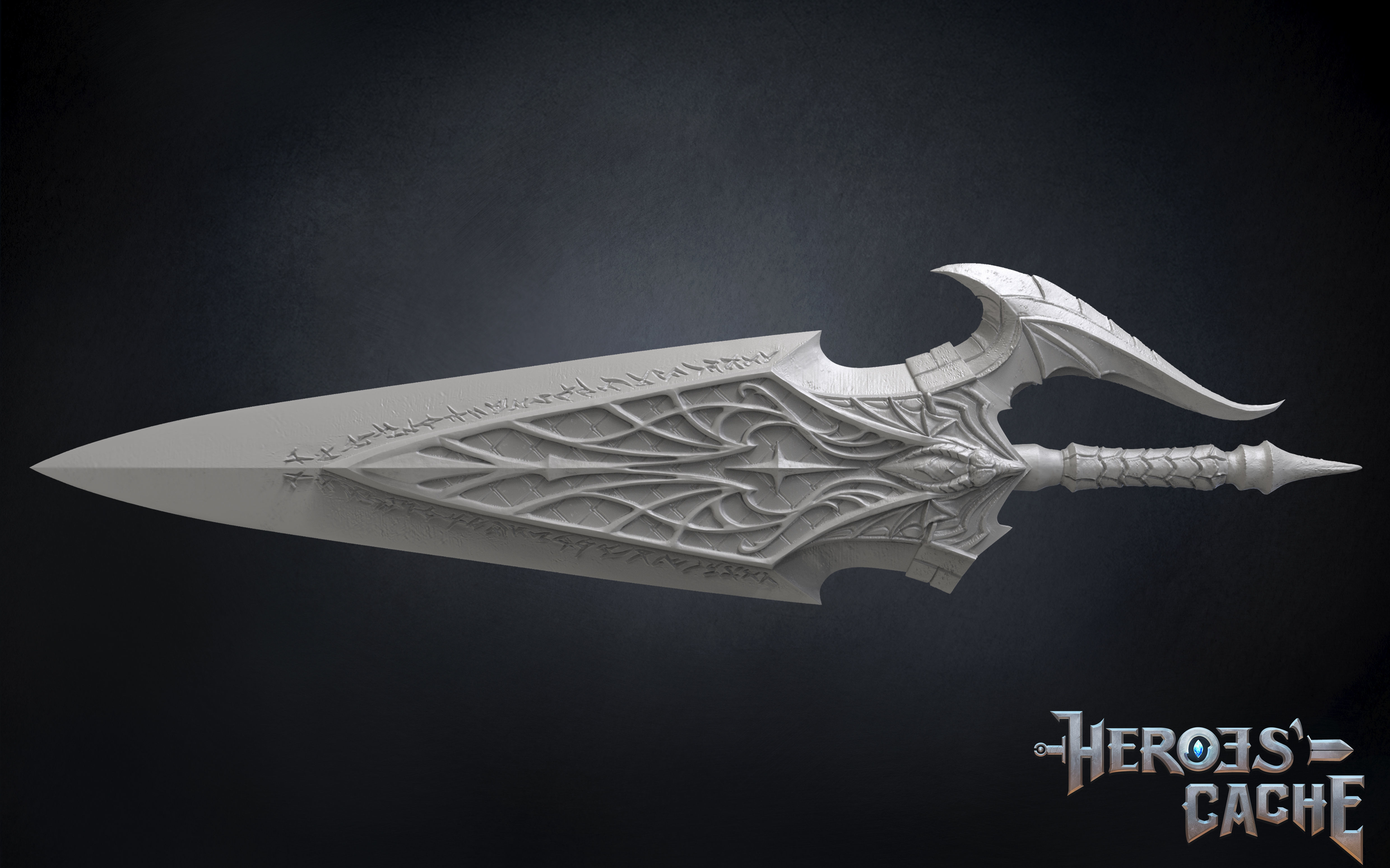 Monster Hunter World - Royal Nova Sword 3D print model_5