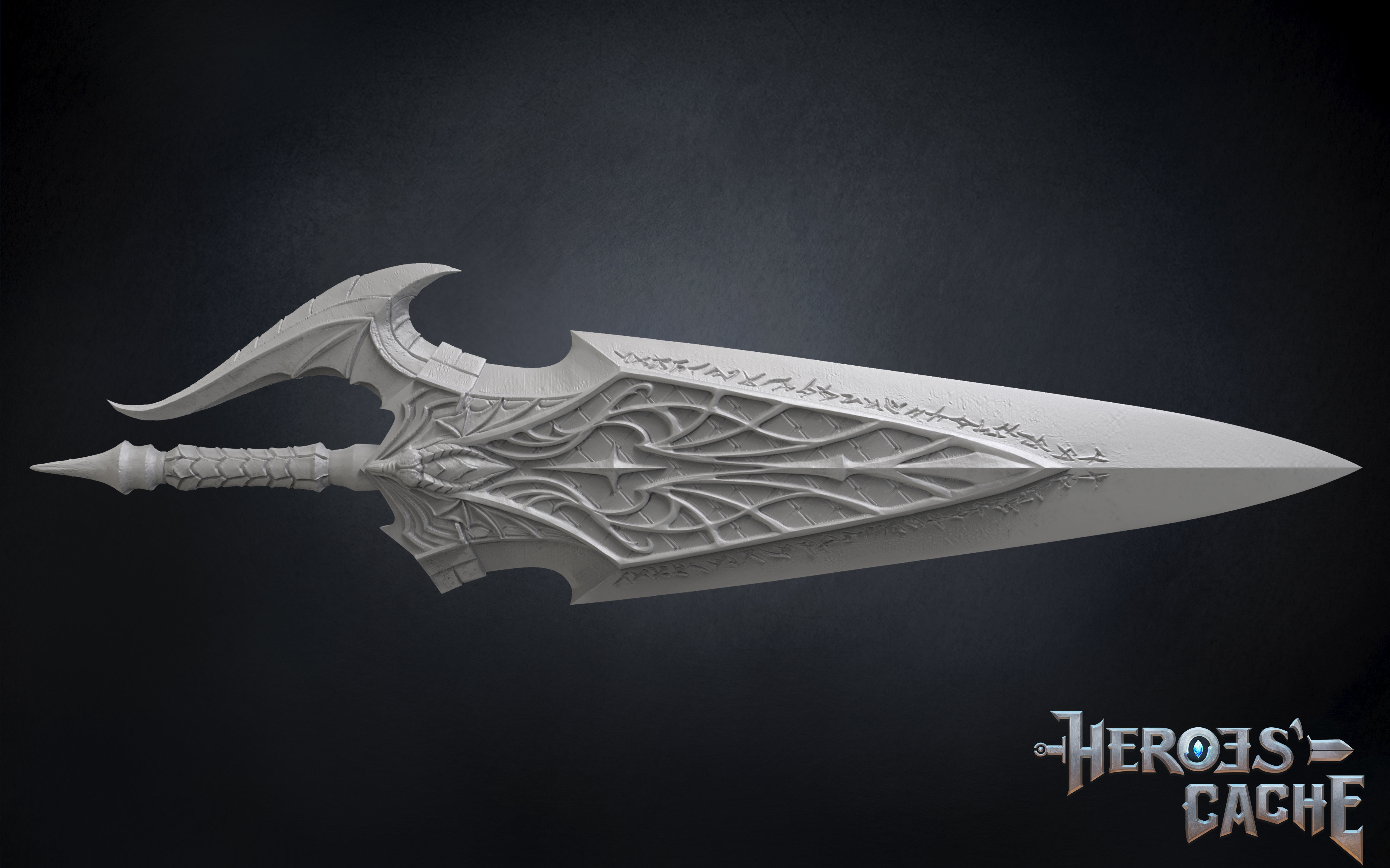 Monster Hunter World - Royal Nova Sword 3D print model_4