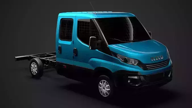 Iveco Daily Crew Cab L2 Chassis 2019