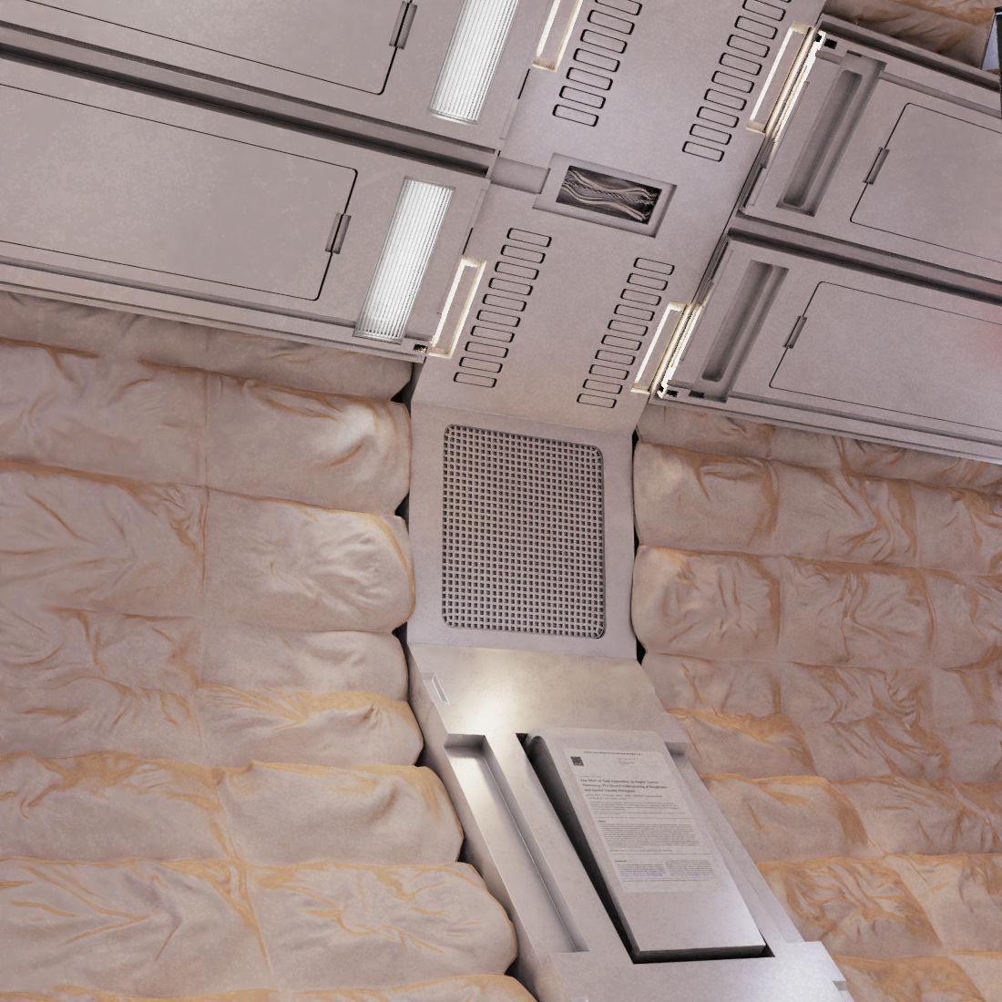 scifi corridor2 3D model_3