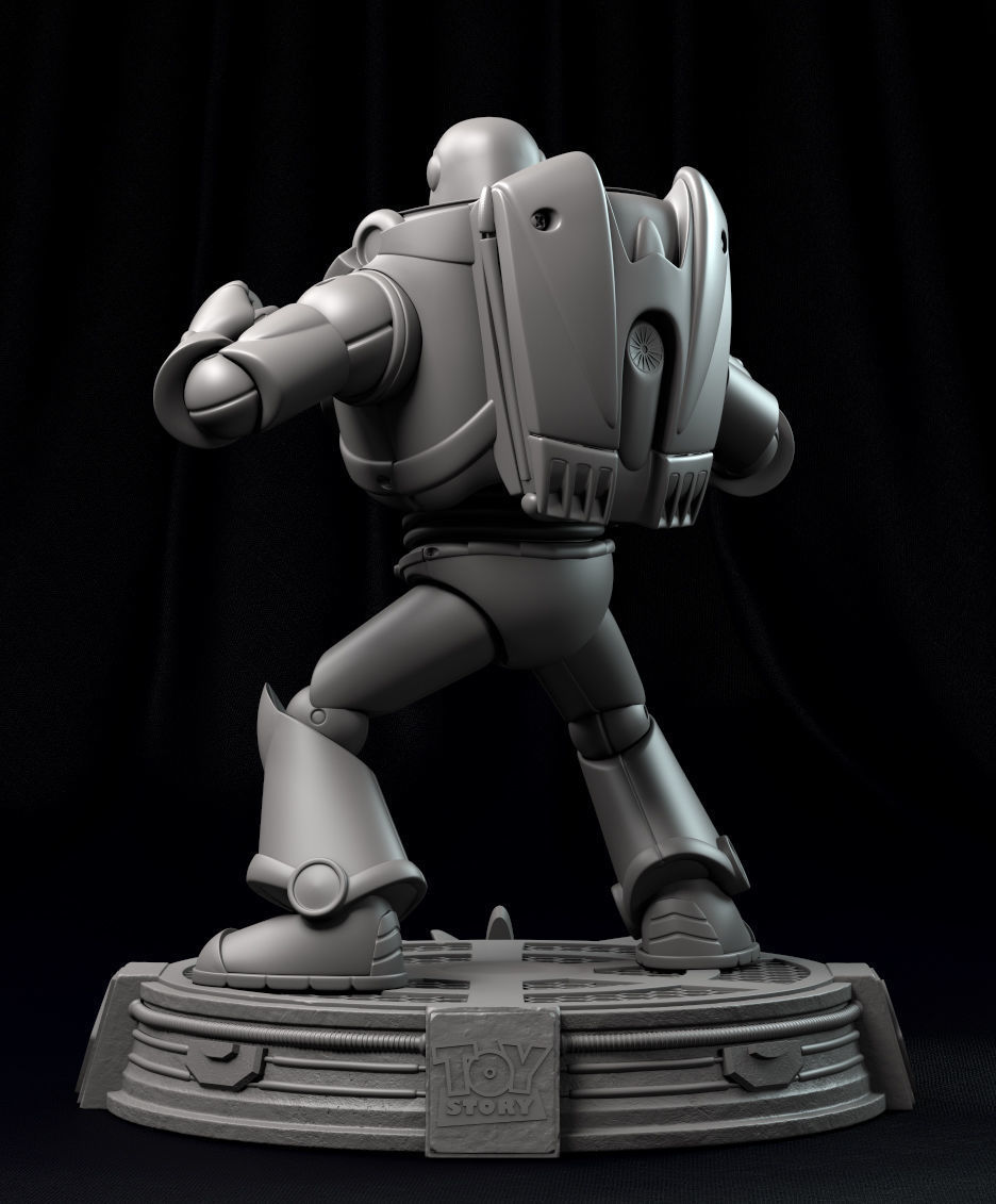 Buzz Lightyear  3D print model_1