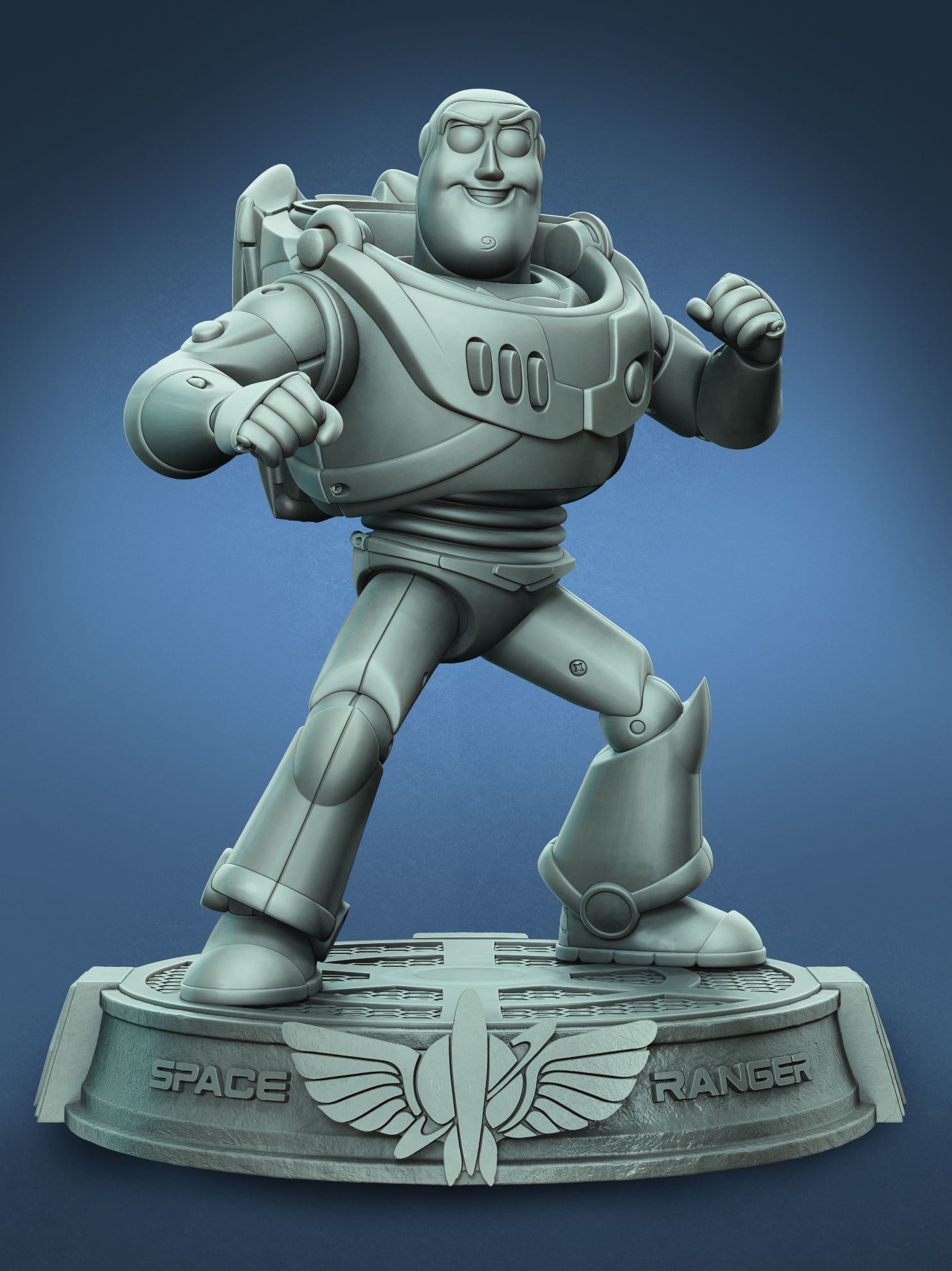Buzz Lightyear  3D print model_2