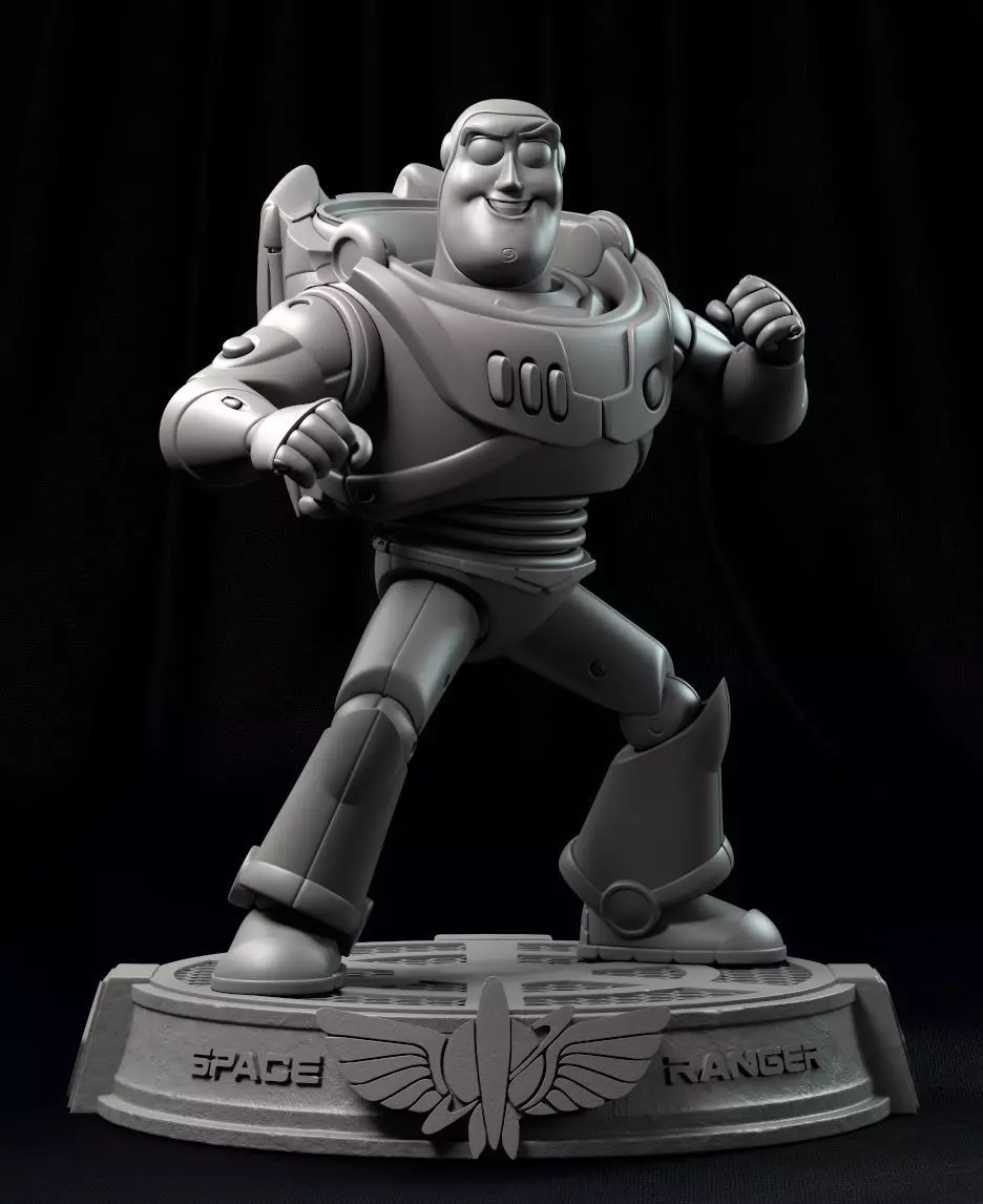 Buzz Lightyear  3D print model_0