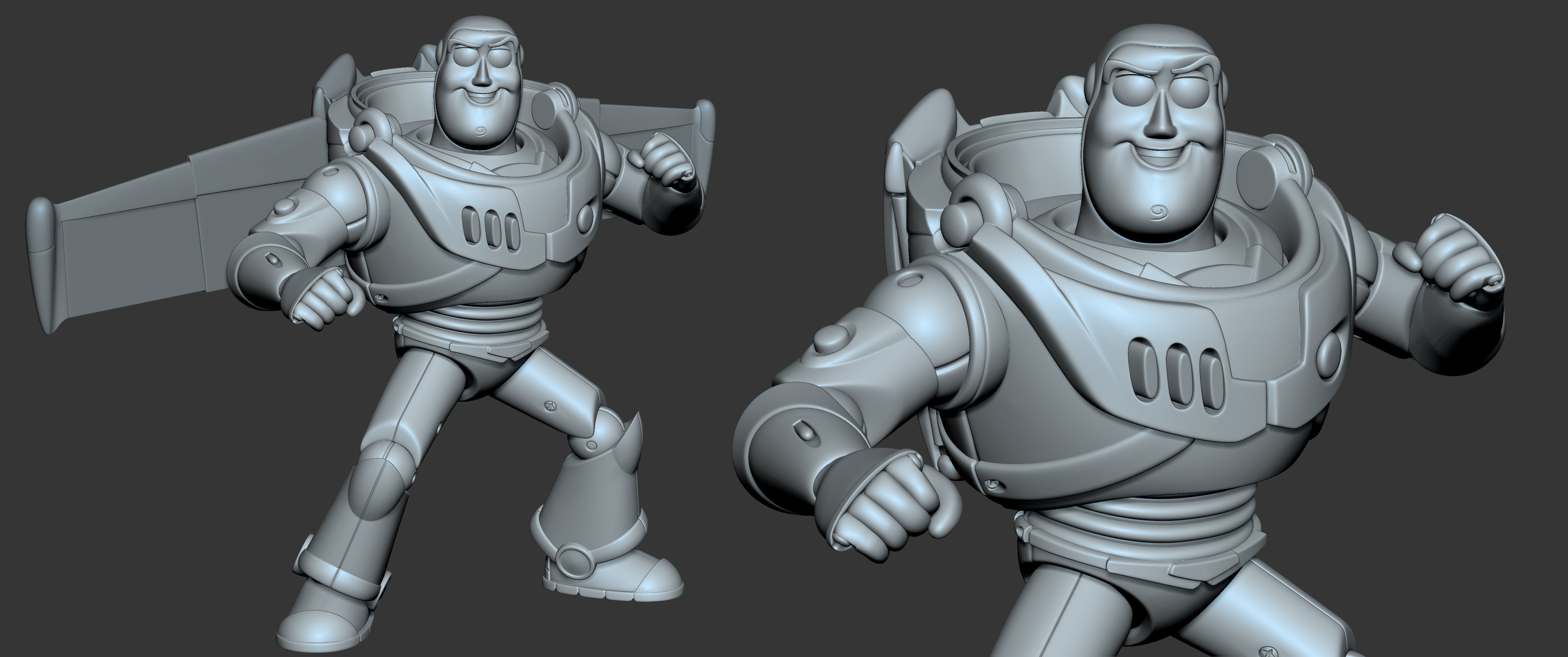Buzz Lightyear  3D print model_3