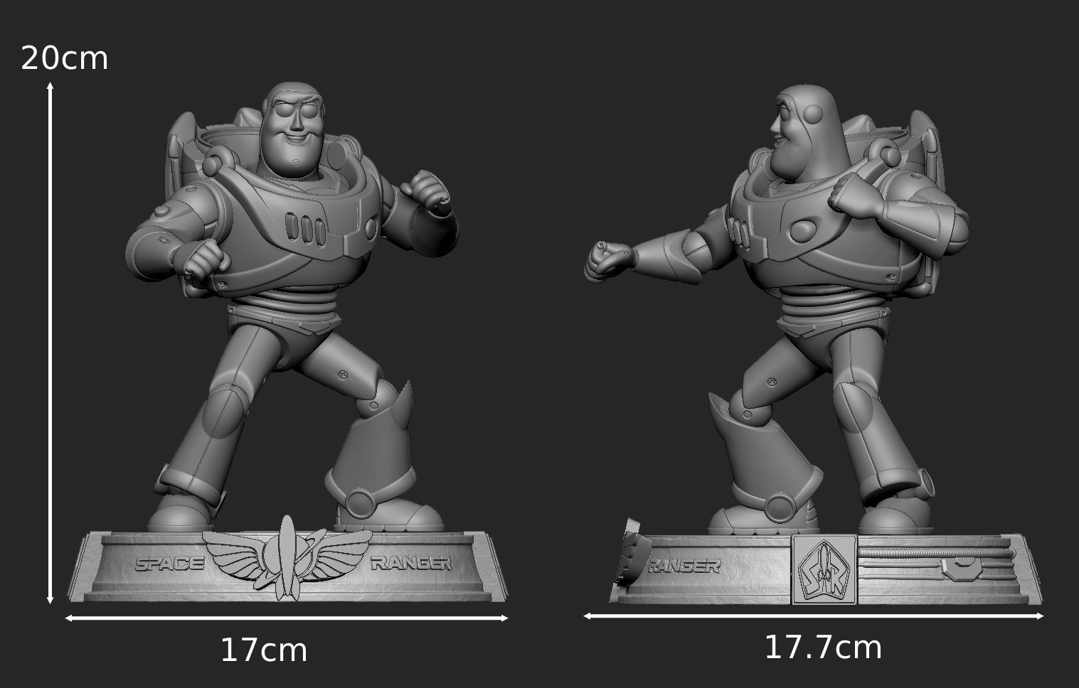 Buzz Lightyear  3D print model_9