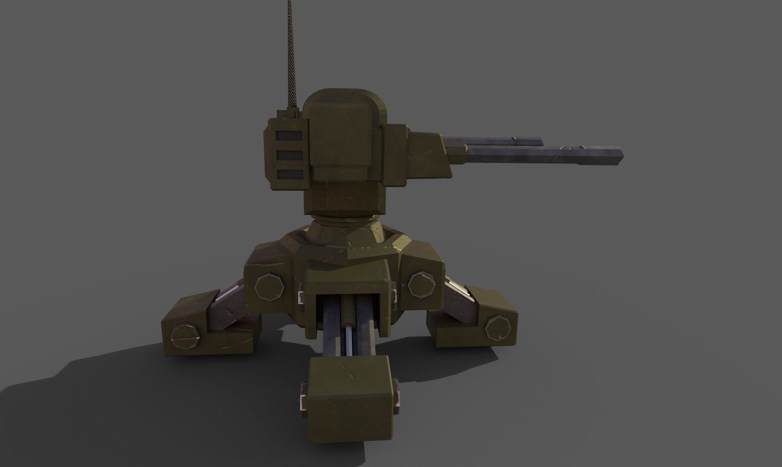 Tower Defense defensive tower  1 Low-poly 3D model_2