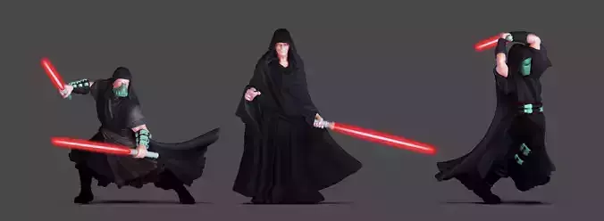 Dark Side bundle III - Dark lords 35 mm scale 3D print model