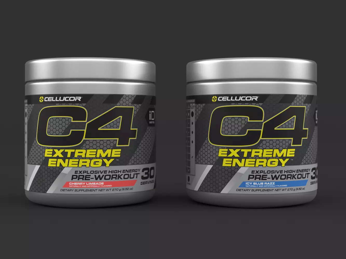 Cellucor C4 Extreme Energy Pre Workout Powder 3D model_0