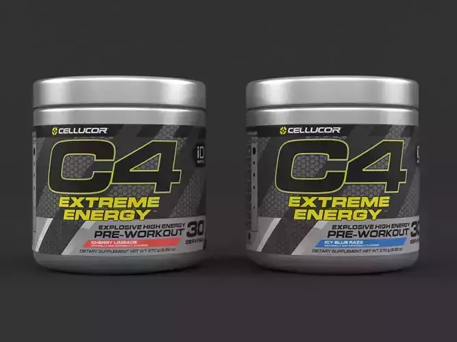 Cellucor C4 Extreme Energy Pre Workout Powder 3D model