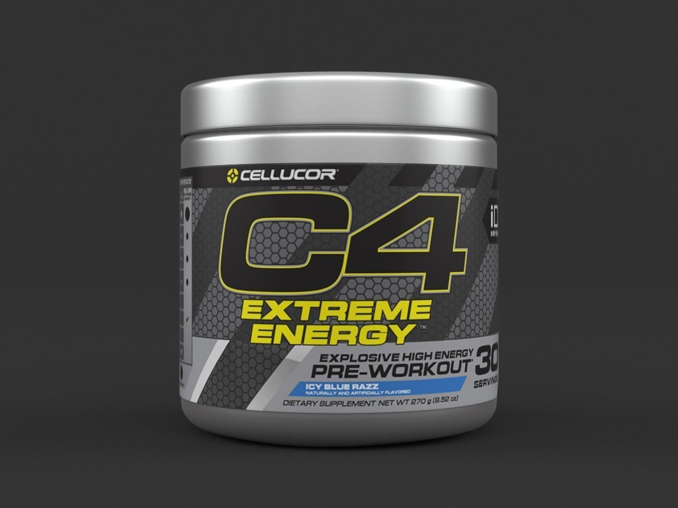 Cellucor C4 Extreme Energy Pre Workout Powder 3D model_5