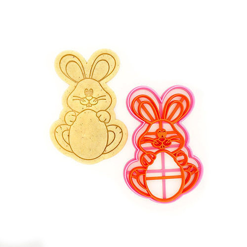 Easter bunny Cookie Cutter  3D print model